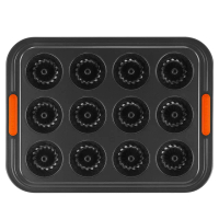 【Le Creuset】皇冠蛋糕12格烤模(烘焙系列)