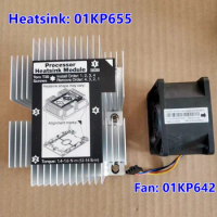 New Original CPU Cooling Heatsink 01KP655 Radiator Fan 01KP642 Cooler System Kit For Lenovo Thinksys