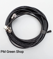 kabel teflon untuk antena luar ht 10 meter hitam rg 58