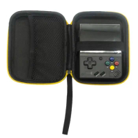 Game Console Pouch Case with Lanyard Shockproof EVA Game Console Protection Bag for Miyoo Mini/miyoo Mini+/RG35XX/RG353V/RG353VS