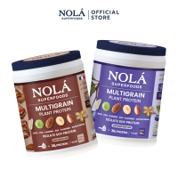 [2 กระปุก รับเพิ่มแพลนท์ช็อค 1 กล่อง] Nola Superfoods Plant-Whey Protein  โปรตีนสูง 30 กรัม BCAAs 50