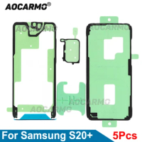 5Pcs/Lot For Samsung Galaxy S20+ Plus LCD Screen Tape Back Battery Sticker Cover Frame Camera Lens Waterproof Adhesive Glue