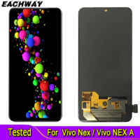 AMOLED Display For Vivo Nex LCD Display With Touch Screen Digitizer Assembly Replacement Parts 6.59" For Vivo NEX A LCD Screen