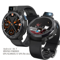 Trend Business Men's Sports 4G Android Smart Watch Phone 13MP 180° Rotating Camera 4GB+64GB 2260mAh WIFI SIM GPS Fitness Watch
