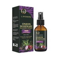 Onion Rosemary Oil For Woman Fast Hair Growth Spray Promotion Men Hair Regrowth Serum Alopecia Treatment Anti Hair Loss Tonic