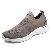 * Skechers Men GO Walk Light Sneakers Slip On Men Sport Shoes รองเท้าวิ่งฤดูร้อน