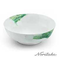 【日本 Noritake】京香旬彩  白蘿蔔碗公(25cm)-白瓷
