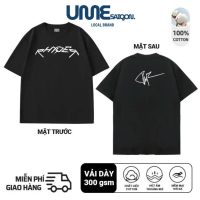 UMESAIGON- TANKOO áo thun in nam nữ chất liệu cotton- áo phông In Hình chữ kí DG House Rhyder Quang 