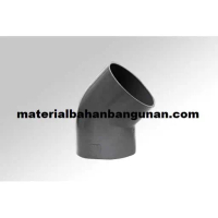 Elbow 45 Derajat 5 inch AW Rucika Sambungan Pipa Paralon Rucika Depok