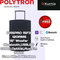 POLYTRON PASPRO 15F3/ PASPRO15F3 SPEAKER PORTABLE