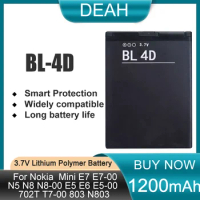 New BL-4D BL 4D BL4D 1200mAh Rechargeable Lithium Phone Battery For Nokia Mini E7 E7-00 N5 N8 N8-00 E5 E6 E5-00 702T T7-00 803