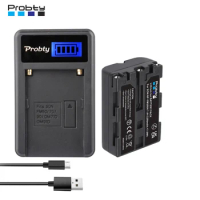 NP-FM500H NP FM500H FM500H Battery 2300mAh+ LCD USB Charger for Sony Alpha A58 A57 A65 A77 A99 A900 A700 A580 A560 A550