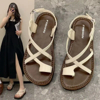 Dép tông 3 quai xỏ ngón hậu màu đế êm HM013