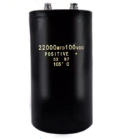 100v 22000uf 50x105mm High Quality Electrolytic capacitor Radial 22000UF 100V
