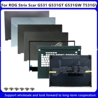 New For Asus ROG Strix Scar G531 G531GT G531GW T531GV LCD Back Cover Black 6051B1399801 LCD Bezel 13N1-8HA0K01/Palmrest /Bottom