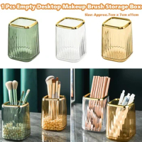 1 Pc Empty Desktop Makeup Brush Storage Box Cosmetic Brushes Lipstick Pen Organizer Holder