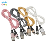 500pcs USB Cable Type C Micro USB 8pin Cable 1m Celestial Column Data Sync Charger Charging Cable for Huawei mate 20 pro iphone