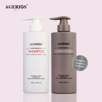 AGerios New Organic Hair Regrowth Professional Shampoo And Conditioner Argan Oil For Hair Natural Anti-Hair Loss DropShip