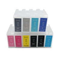 60ML 10Colors Empty Refillable Ink Cartridge For Epson Surecolor SC-P700 SC-P900 P908 P700 P900 T47A T46S Inkjet Printers