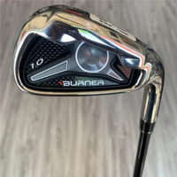 高爾夫球桿 正品99成新泰勒梅burner1.0男士6號/8號/9號鐵P桿 碳R