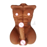 Real masturbation doll black shemale huge breasts realistic dildo vagina can be inserted into gay couples' sex toys 18+ adult