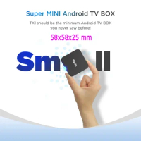 Tanix Android 10 TV Box Stick 2.4G WIFI 4K 100m Global Media Player TX1