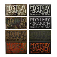 Personality Outdoor Pack Sticker Mystery Ranch Insignia Laser Carved Armband IR Reflective Luminous PATCH Tactical Morale Badge