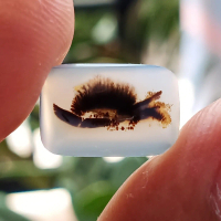 Batu Kristal Gambar Multitafsir  - Dendrite Crystal Chalcedony. Bukan Batu Bacan Doko Majiko Batu Ba