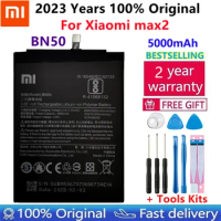 100% Original New High Quality Xiao Mi BN50 Battery For Xiaomi max2 max 2 5000mAh Batteries Bateria