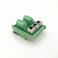 PLC industrial bus network breakout board, PLC supporting IO terminal block,WL-TB-104.