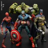 7inch Doctor Strange Guest Star Zombie Hulk Batman Captain America Spiderman soldier Action Figure Model
