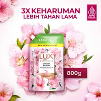 Lux Botanicals Body Wash Sabun Mandi Cair Sakura Bloom Pouch Refill [800 g]