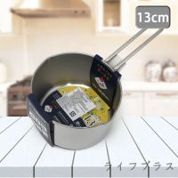 【一品川流】日本製PEARL不鏽鋼牛奶鍋-13cm/1.0L-2支