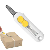 Box Cutters Mini Magnetic Box Cutter For Fridge Razor Box Cutter Safety Lock Box Cutter Retractable Box Opener For Cardboard