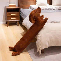 Bantal Panjang Dachshund, Bantal Kusyen Haiwan, Bantal Kaki Tepi Katil Kanak-kanak, Hadiah Hari Jadi