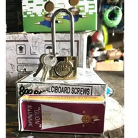 GEMBOK KUNINGAN UKIR PER 40 mm PANJANG GLION