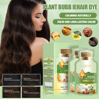 CQRZEN-Thuốc Nhuộm Tóc Bong Bóng, 10 Cái / túi, Dầu Gội Đầu, Chiết Xuất Thực Vật Nguyên Chất Cho Tóc