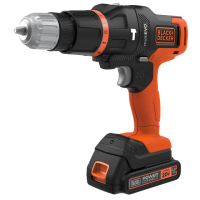 【Black+Decker】20V Max單鋰電第三代多功能可換頭惡魔機(電動起子 電鑽)