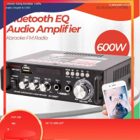 Taffware Bluetooth EQ Audio Amplifier Karaoke Home Theater FM 600W - AV-298BT