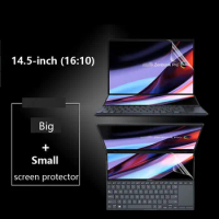 Anti Glare Scratch Whole + Small Screen Protector for ASUS Zenbook Pro 14 Duo OLED UX8402ZA UX8402VV UX8402VU 14.5-inch 16:10