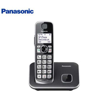 Panasonic 國際 KX-TGE610TWB 中文數位無線電話