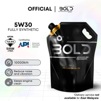 BOLD SIRIM 5w30 4L / 3L Fully Synthetic SP Engine Oil Car Minyak Hitam Enjin Kereta Honda Perodua Ni