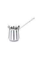 KORKMAZ Korkmaz 316 Stainless Steel Milk Pot Classic 1 lt Milk Pot A139 (Made in Turkey)