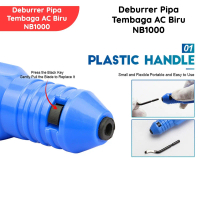 Deburrer Deburring Reamer Pipa Tembaga AC Biru NB1000