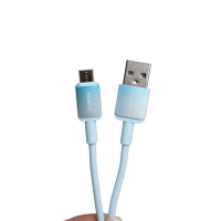 Kabel Data Charger Micro USB 2.4A 12W Fast Charging HP Tab Android Robot RJM100
