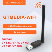GTMEDIA USB Wifi Antenna USB Wi Fi Adapter Wi-fi Adapter Ethernet Wifi Dongle Free Driver For PC Desktop laptop Set Top TV Box