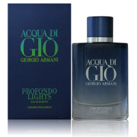 Giorgio Armani Acqua Di Gio Profondo Light 深邃寄情水男性淡香精夜光限量版 75ml
