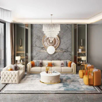 Italian Minimalist Leather Sofa White Luxury Living Room Sofa Large Armrests Lounge Set Small Moveis Para Casa Home Furniture
