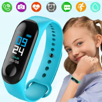 Smart Watch Digital Watches Children For Girls Boys Sport Bracelet Child Wristband Fitness Tracker Kids Smartwatch Waterproof