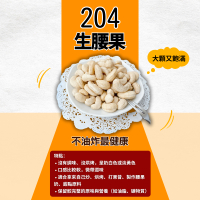 原味腰果 生腰果仁300克 W240 無調味腰果 新鮮腰果 原味生腰果 原始果實 堅果 腰果 【正心堂】